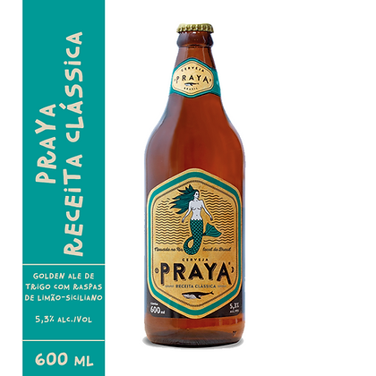 Praya Beer Classic Recipe Golden Ale 600ml/20.28fl.oz.