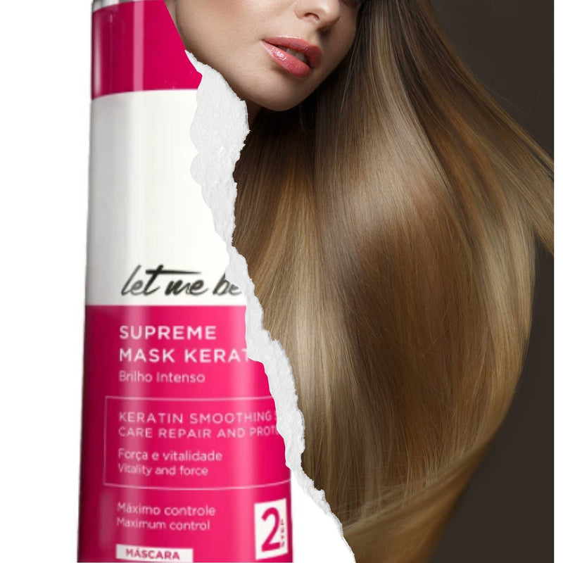 Let Me Be Supreme Ultra Mask Keratin - Hair Restore 1kg/35.2 oz.