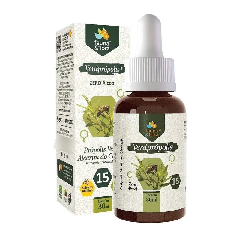 Fauna And Flora Verdpropolis 15% Without Alcohol 30ml/1.01fl.oz.