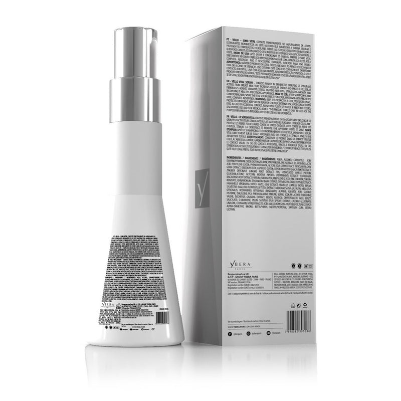 Ybera Paris Vello Serum Soro Vital 90ml/3.04fl.oz.