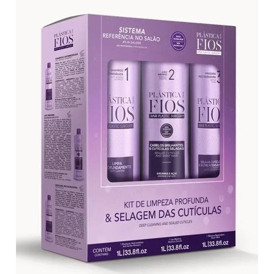 Cadiveu Plastica dos Fios Straightener Brazilian Keratin Wires Treatment