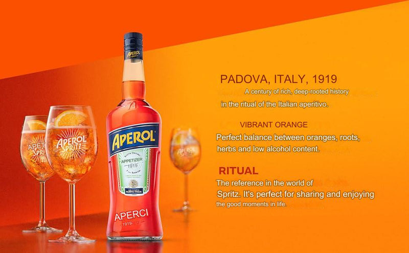 Aperol Spritz Aperitif Drink 750ml/32.9fl.oz.