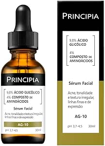 Principia AG-10 Renewal Serum 9.8% Glycolic Acid + Amino Acids Skin Type All