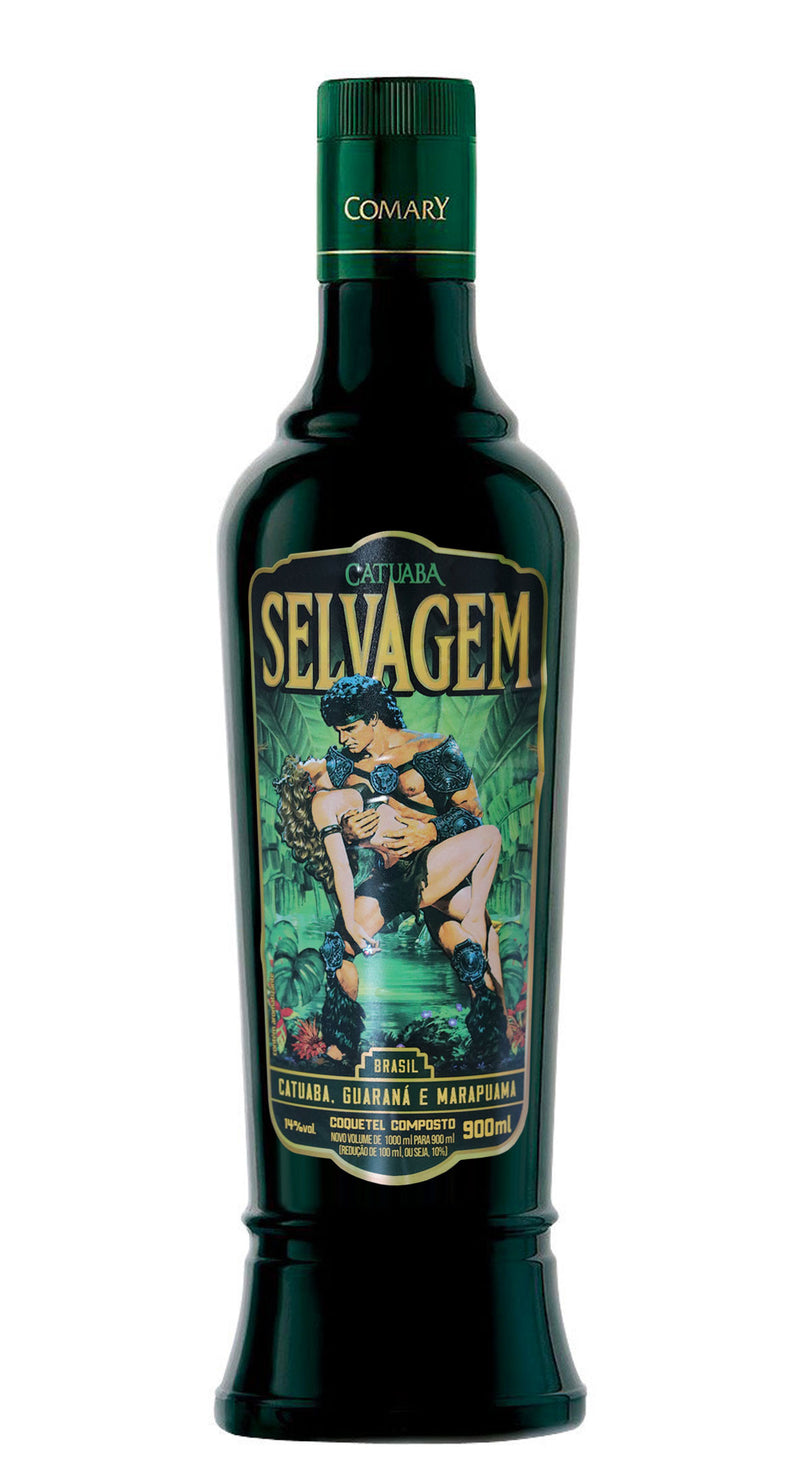 Selvagem Cocktail Composed of Catuaba, Guaraná and Marapuama 900ml/30.42fl.oz.