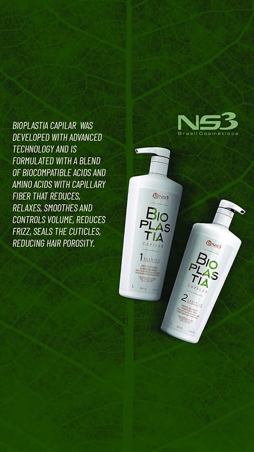 NS3 Bioplastia Capilar Term Hair Realignment 2x1000ml/33.8 fl.oz.