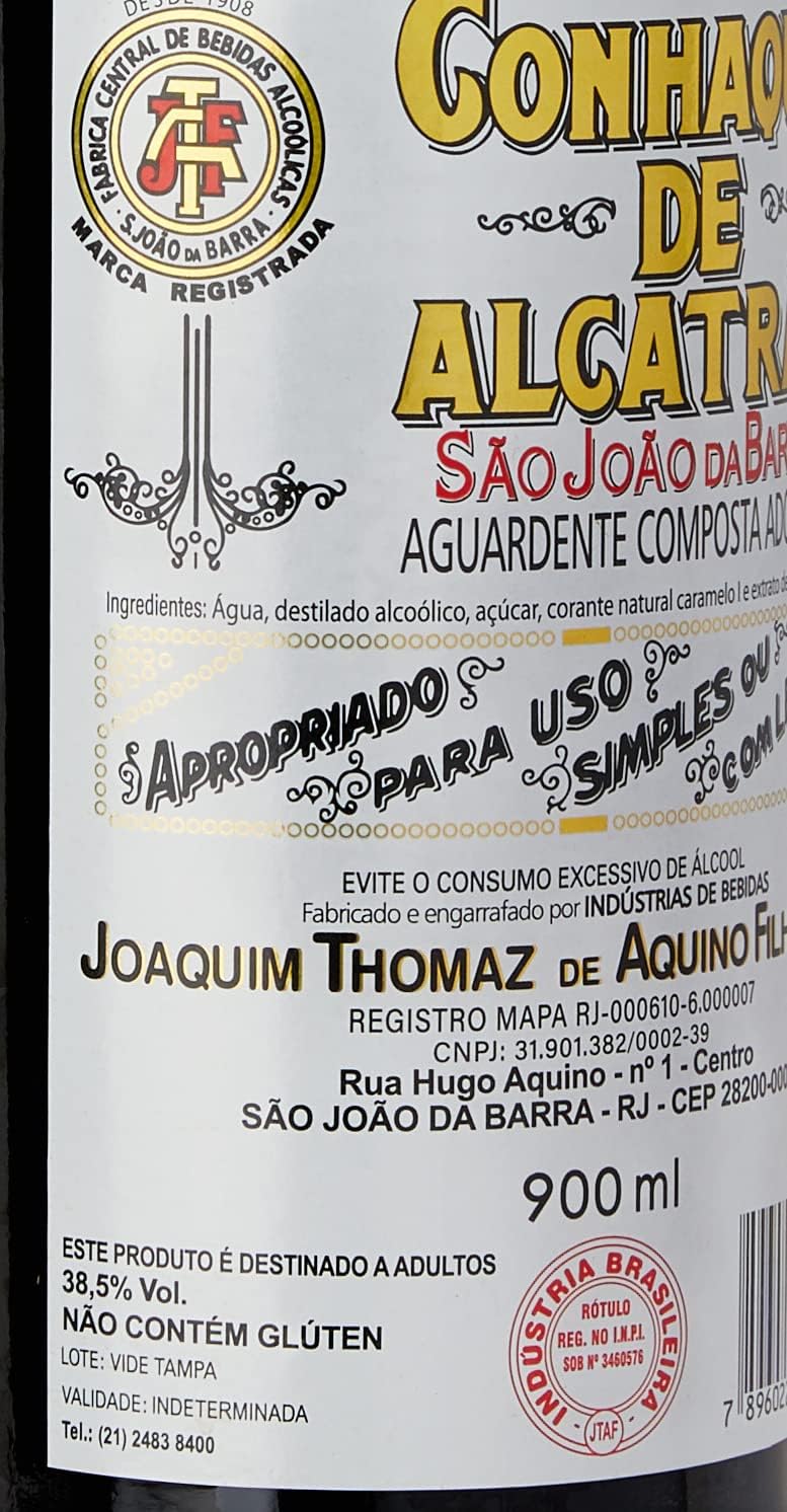 São João da Barra Tar Cognac Aperitif 900ml/30.42fl.oz.