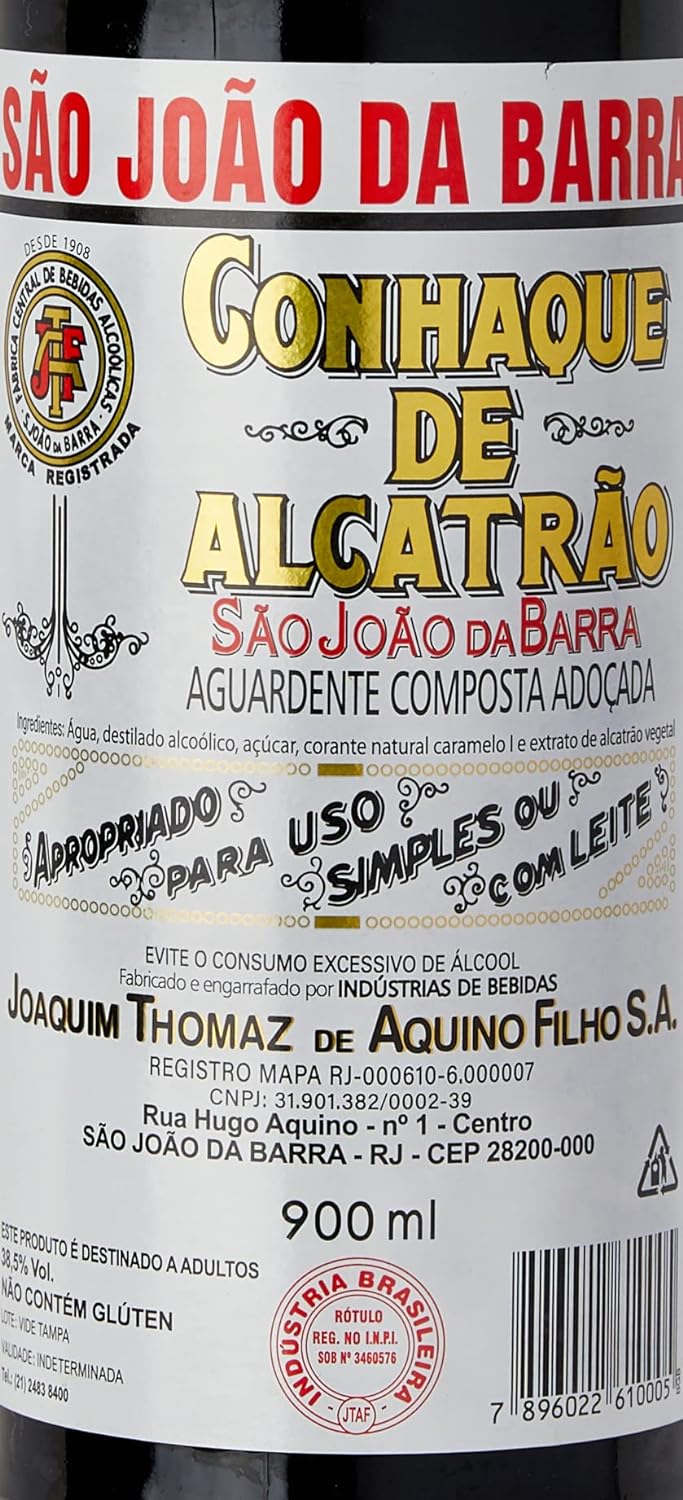 São João da Barra Tar Cognac Aperitif 900ml/30.42fl.oz.