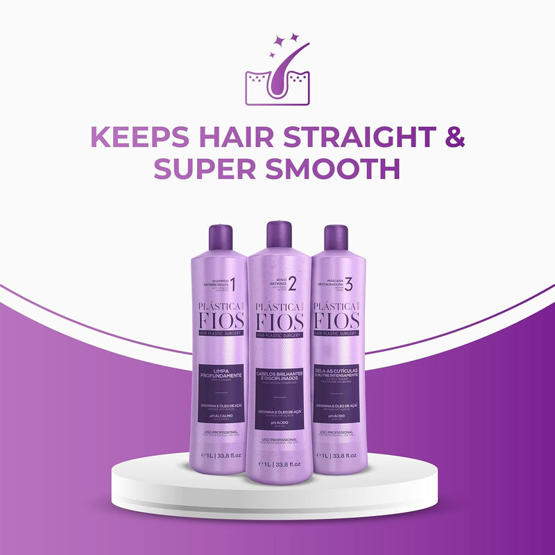 Cadiveu Plastica dos Fios Straightener Brazilian Keratin Wires Treatment