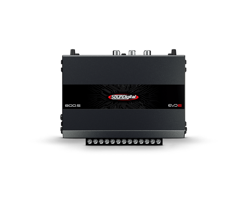 Soundigital SD800.5D EVO 6 Amplifier Audio Car 5 Channels 800 Watts RMS 4 ohms