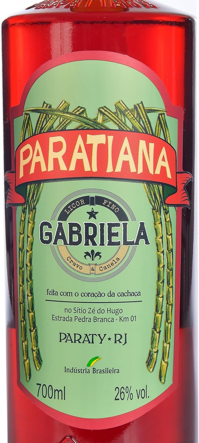 Kit 2 Gabriela Paratiana Cachaça Liqueur 2x700ml/23.66 fl.oz.