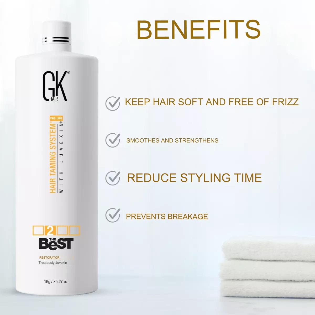 GK Hair Taming System Resistant - Revitalizing and Rejuvenating high quality 10.1 Oz