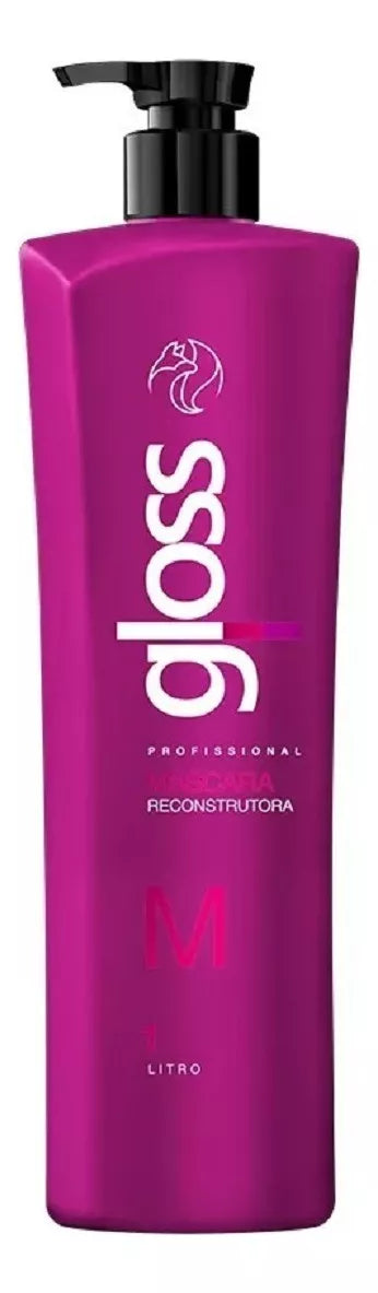 Fox Gloss Progressive Brush Smart Keratin Mask Treatment 1000ml/33.8 fl.oz