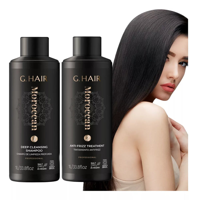 G.Hair Moroccan Progressive Brush 2x1000ml/33.8 fl.oz