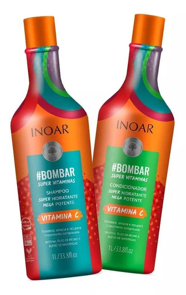 Inoar Bombar Kit  Profissional2X1000ml/33.8 fl.oz.