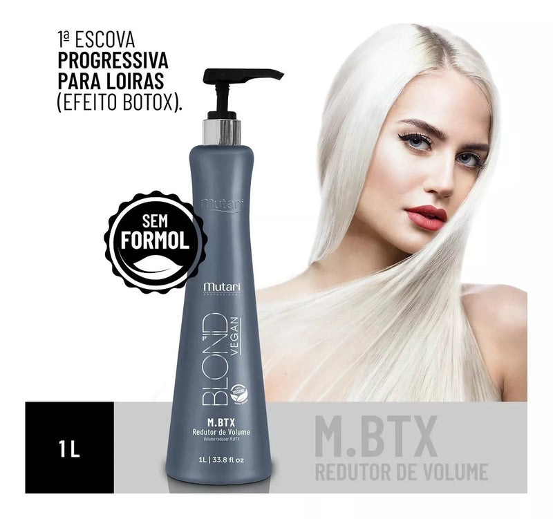 Mutari - Volume Reducer M. Btx Mutari Blond Vegan 1000ml/33.8fl.oz. - BuyBrazil