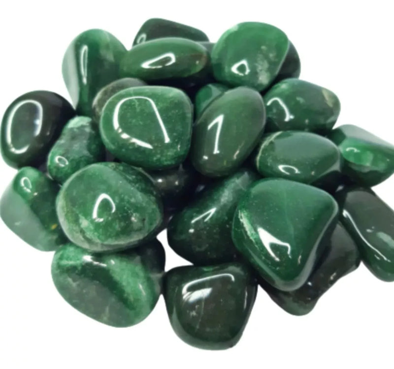 Green Quartz Tumbled Stone Semi-precious Stone Magic 1kg/35.27oz.