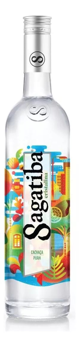 Sagatiba Cristalina Cachaça: The Perfect Blend of Tradition and Innovation 700ml/23.66fl.oz.