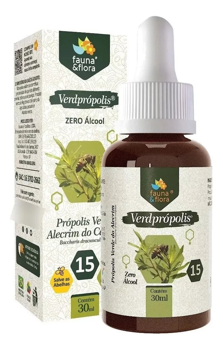 Fauna And Flora Verdpropolis 15% Without Alcohol 30ml/1.01fl.oz.