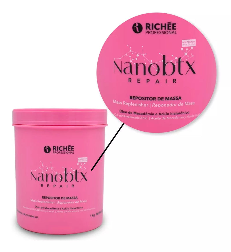 Richée Professional Nanobtx Repair Mask 1Kg/35.2oz.