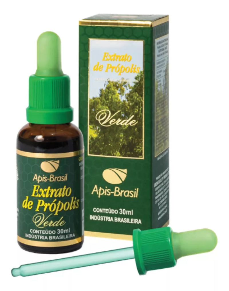 Apis Brasil Green Propolis Extract 17% 30ml/1.01 fl.oz