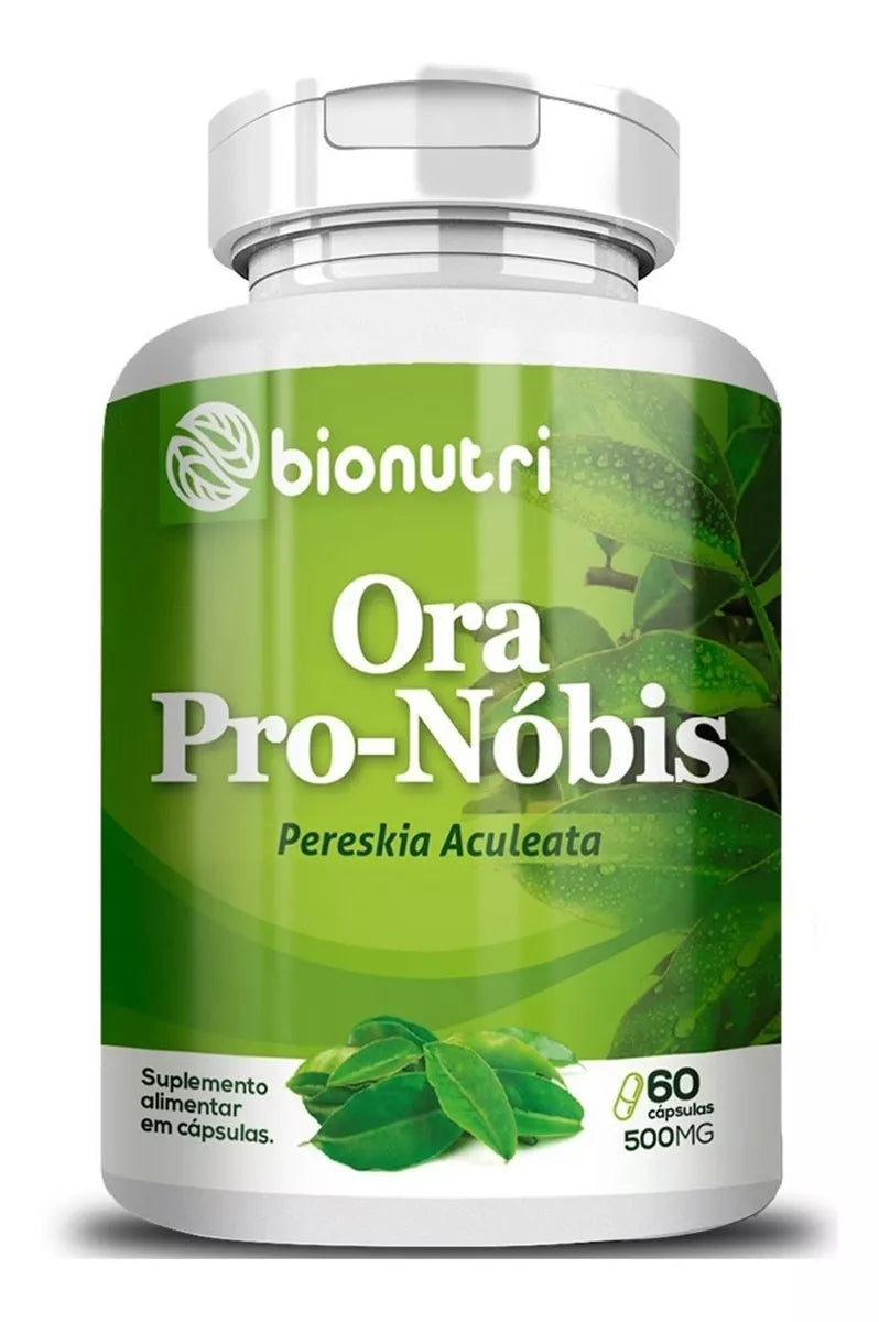 Ora Pro Nobis Bionutri Supplement 10 Bottles With 60 Caps 500mg