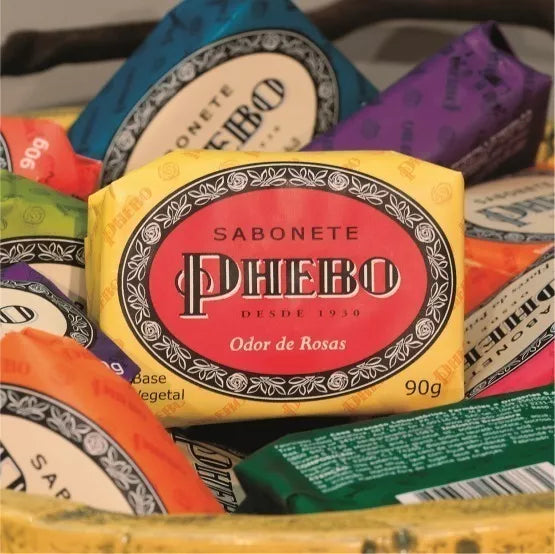 Phebo Amazônia Glycerin Soap Box 8 units 90g//3.17 oz.