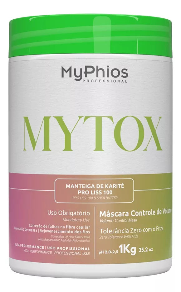 MyPhios Mytox Formaldehyde Free Hair Transplant 1 Kg/35.2oz.