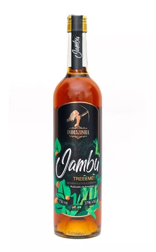 Indiazinha Cachaça With Jambu 750 ml/25.35 fl.oz.