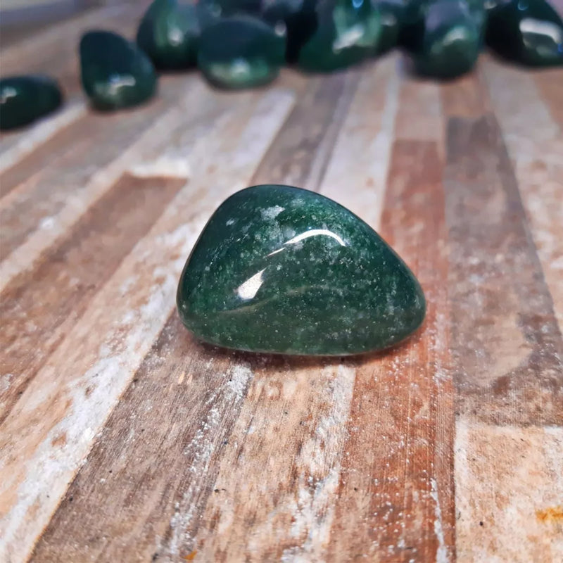 Green Quartz Tumbled Stone Semi-precious Stone Magic 1kg/35.27oz.