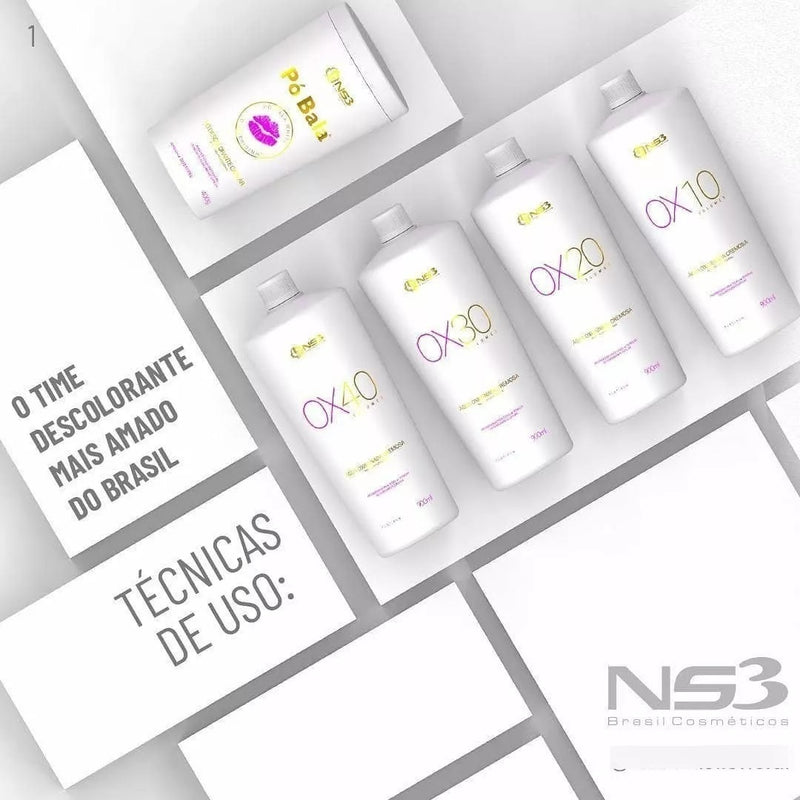 NS3 Po Bala White O Queridinho Bleaching Powder 400g/14.10oz.