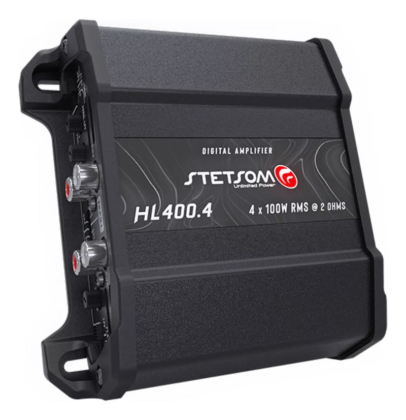 Stetsom HL400.4 Car Audio Amplifier 4 Channel 400 Watts RMS