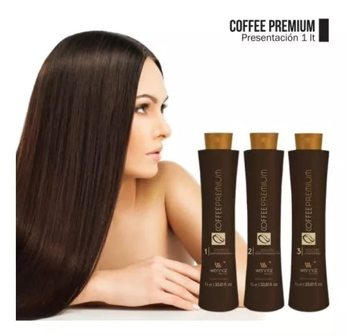 Wennoz Brasil Honma Tokyo Kit Coffee Premium Progressive Brush Kit 3x1000ml/33.8 fl.oz.