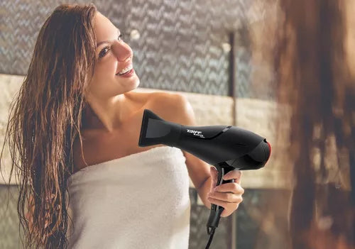 Taiff Black Ion Original Professional Hair Dryer 2000w Black Color