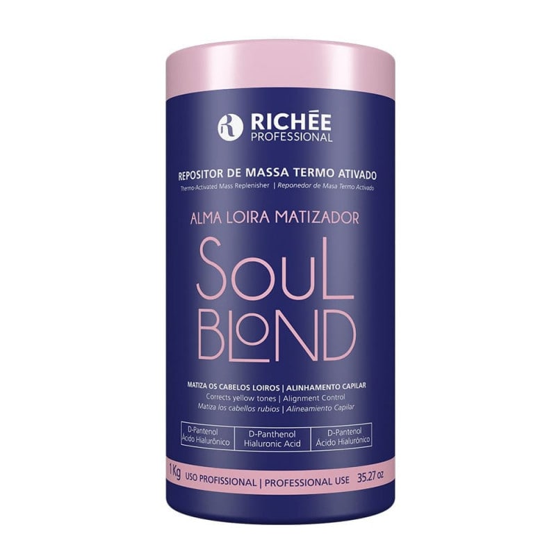 Richée Professional Soul Blond BTX Mask Mass Replenisher 1Kg/35.2oz.