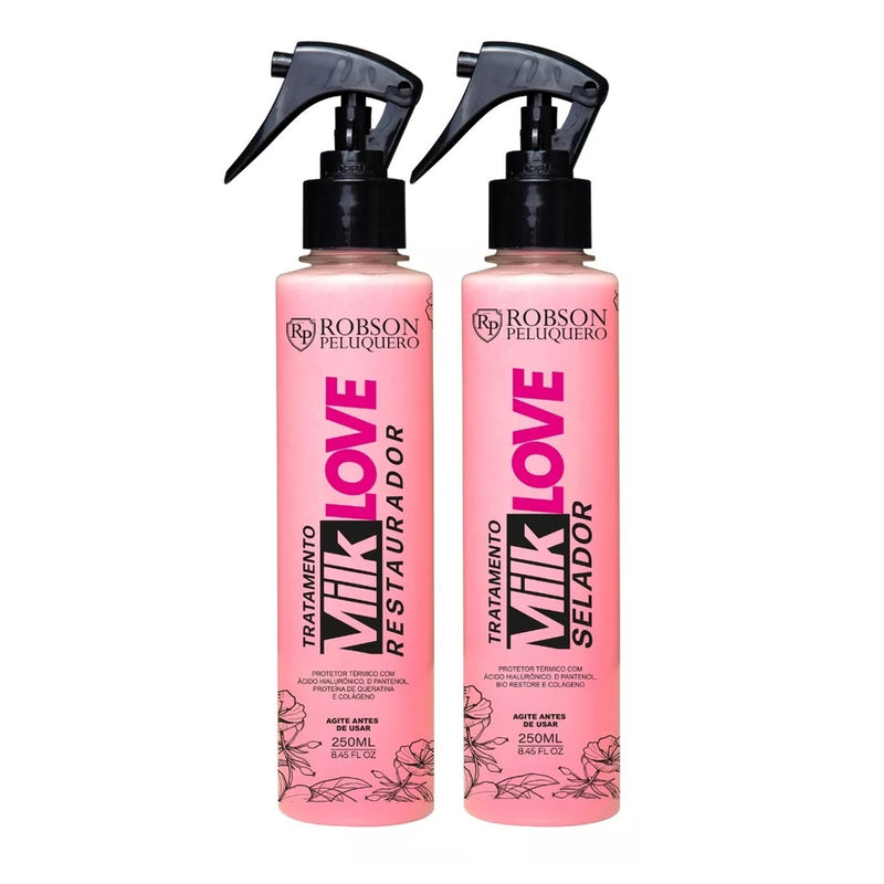 Robson Peluquero  Milk Love Restorer and Sealer 2X250ml/8.45fl.oz.