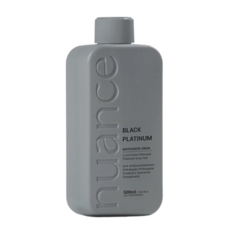 Nuance Professional Black Platinum Hair Gray Toner 500ml/ 16.9 fl.oz.