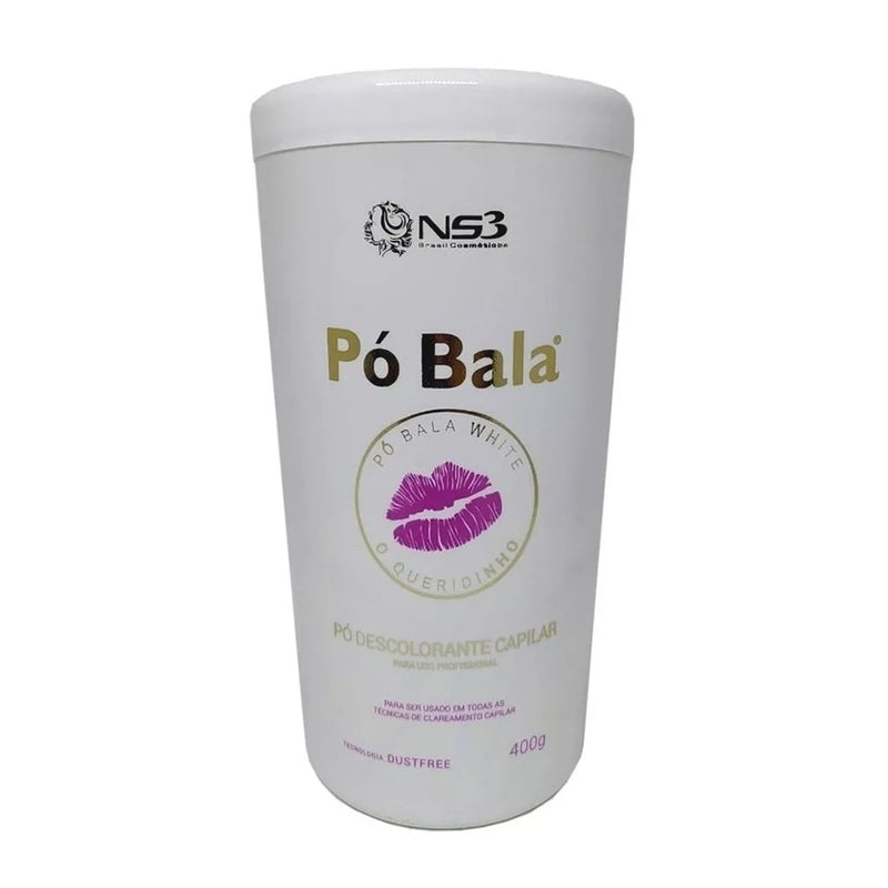 NS3 Po Bala White O Queridinho Bleaching Powder 400g/14.10oz.