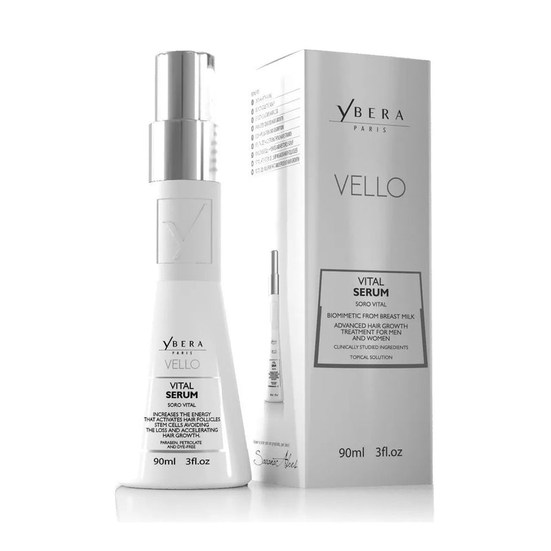 Ybera Paris Vello Serum Soro Vital 90ml/3.04fl.oz.