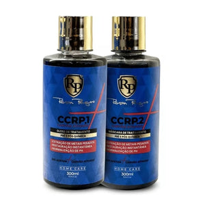 Robson Peluquero CCRP Activated Charcoal 2X300ml/10.14fl.oz.