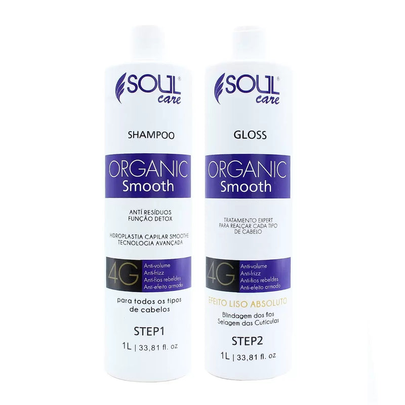 Soul Care Organic Smooth Progressive Formaldehyde Free Sealing 2x1000ml/33.8 fl.oz.