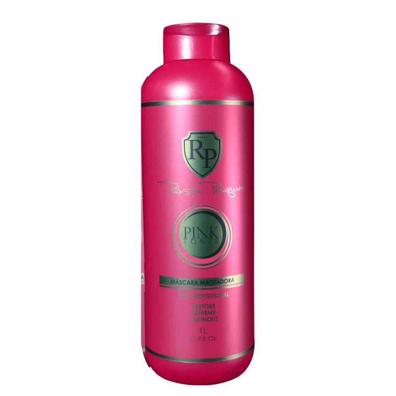 Robson Peluquero Pink Toner Tinting Mask Restore Extreme Luminous 1000ml/33.8 fl.oz