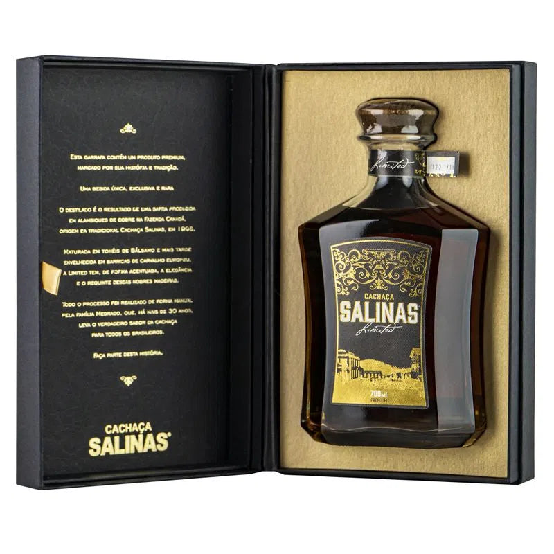 Cachaça Salinas Limited 10 Years 700ml