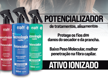 Eae Jet Nanotechnology Kit Enhances Active Hair Ionizer 3x500ml/16.9fl.oz.