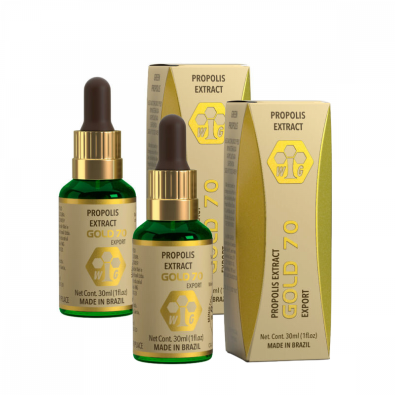 Wax Green Gold 70 Green Propolis Extract 30ml/1.01 fl.oz.