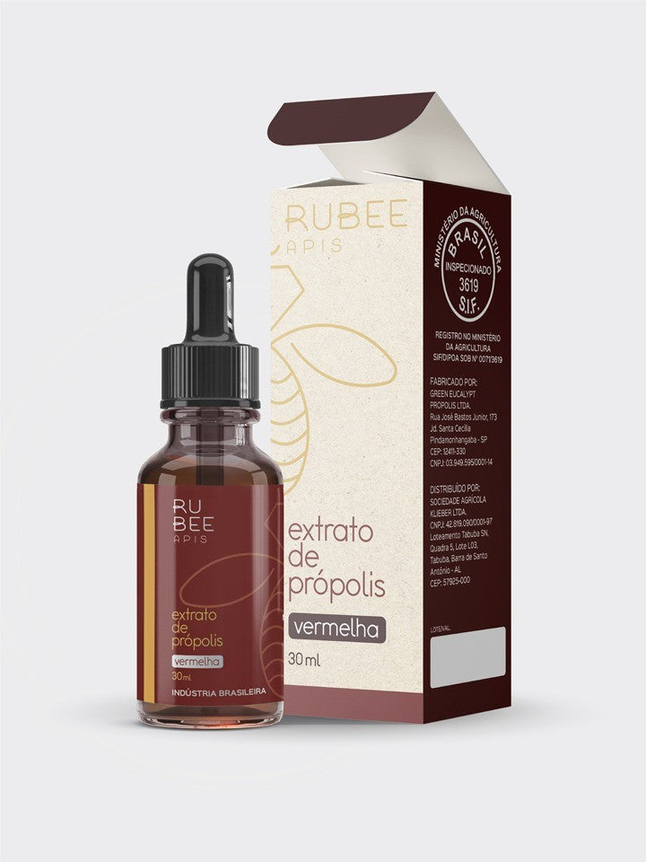 Rubee Apis Alagoas Red Propolis Extract 30ml/1.01fl.oz.