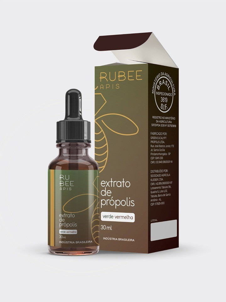 Rubee Apis Green Red Propolis Blend Extract 30ml/1.01fl.oz.