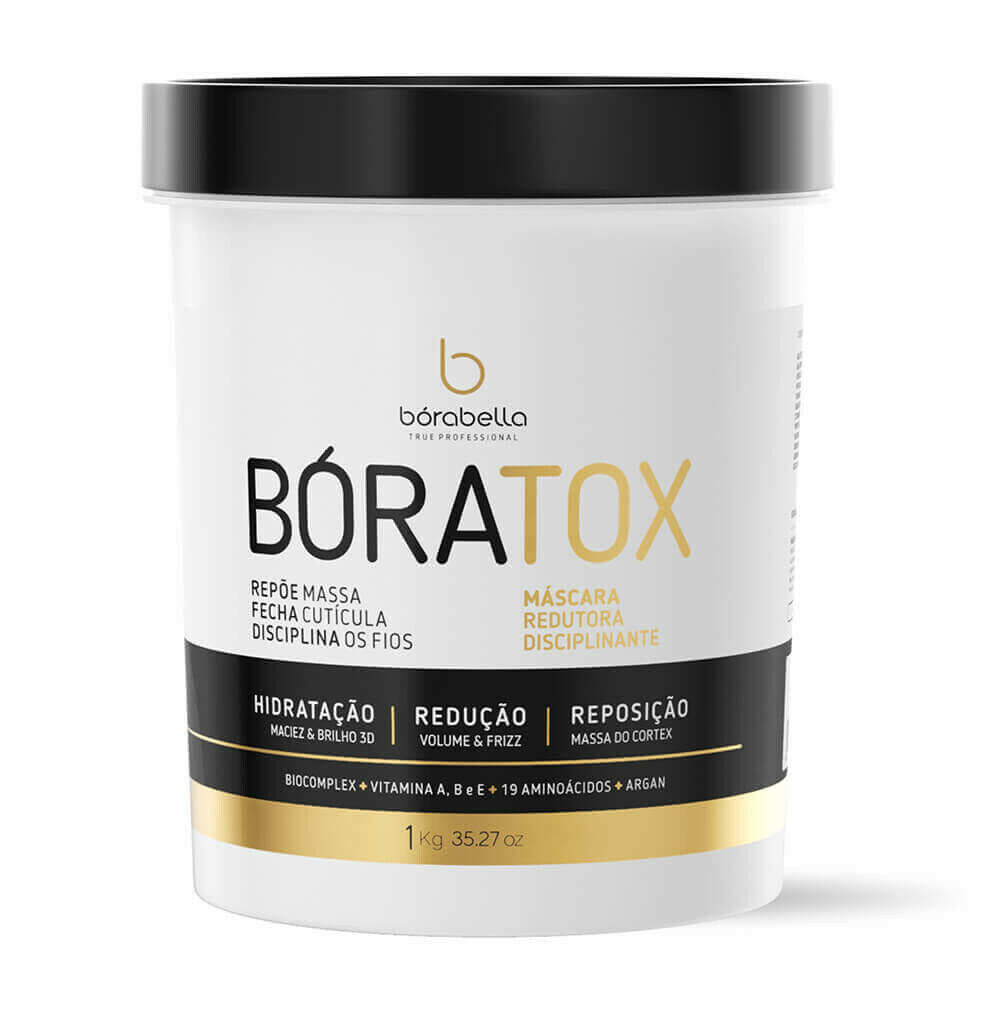 Borabella Boratox Organic: Frizz Control, Shine Boost, & Hair Transformation  1Kg/35.02 oz.