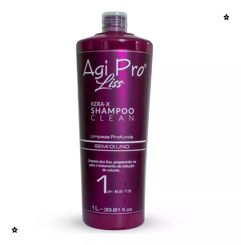 Agi Pro Liss Kera-X Semi Di Lino Prodew 500 3X1000ml/33.8 flo.oz. - BuyBrazil