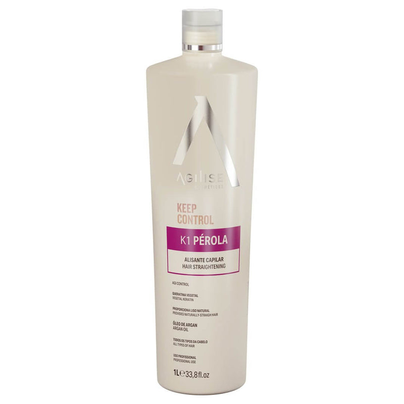 Agilise Keep Control K1 Perola Hair Straightening 1000ml/33.8 fl.oz. - BuyBrazil