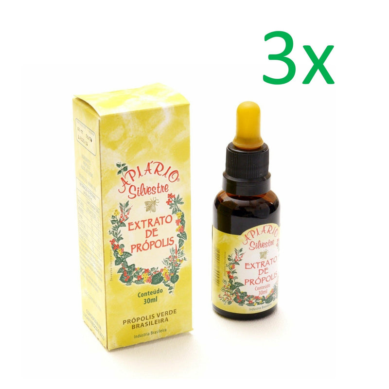 Apiario Silvestre - Brazilian Green Propolis Extract 30ml/1.01 fl.oz. - BuyBrazil